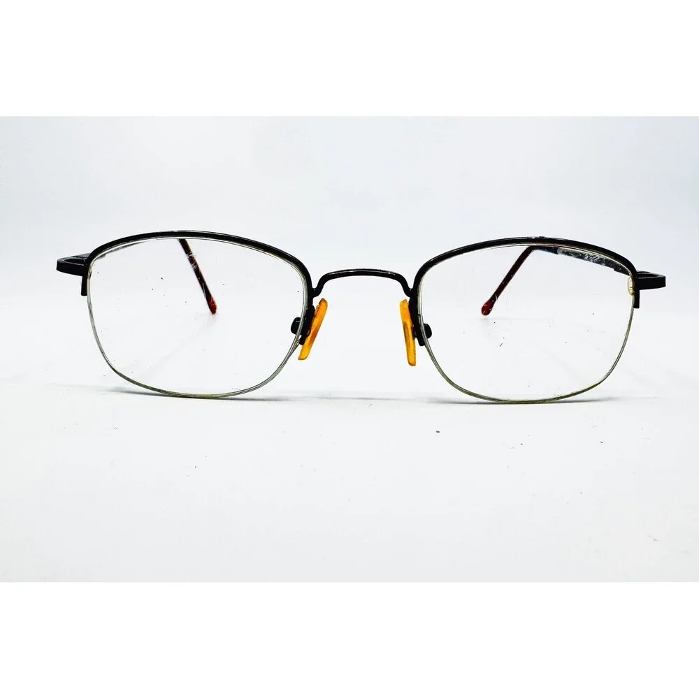 Alexander Eyeglasses Frames Mens Brown Preowned Metal Oval 48-21-135